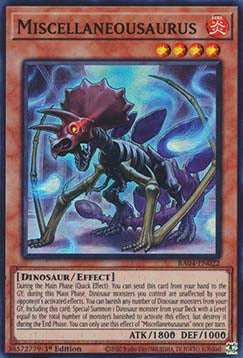 Miscellaneousaurus (V.1 - Super Rare)