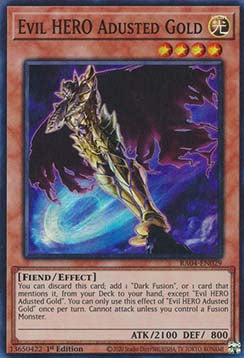 Evil HERO Adusted Gold (V.1 - Super Rare)