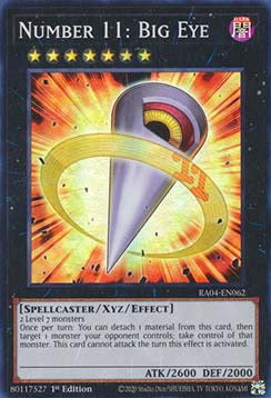 Number 11: Big Eye (V.1 - Super Rare)