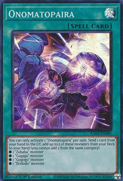 Onomatopaira (V.1 - Super Rare)
