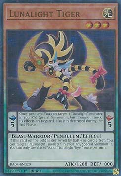 Lunalight Tiger (V.2 - Ultra Rare)