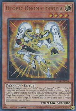 Utopic Onomatopoeia (V.2 - Ultra Rare)