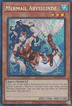 Mermail Abysslinde (V.3 - Secret Rare)