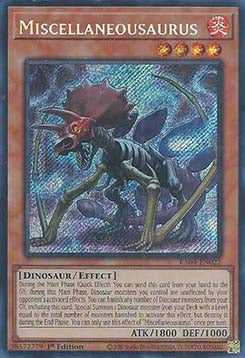 Miscellaneousaurus (V.3 - Secret Rare)