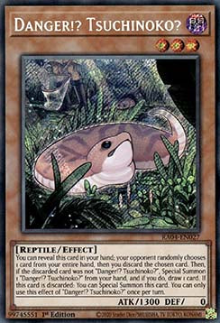 Danger!? Tsuchinoko? (V.3 - Secret Rare)