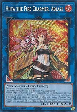 Hiita the Fire Charmer, Ablaze (V.3 - Secret Rare)