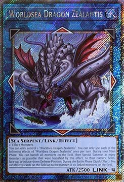 Worldsea Dragon Zealantis (V.4 - Platinum Secret Rare)