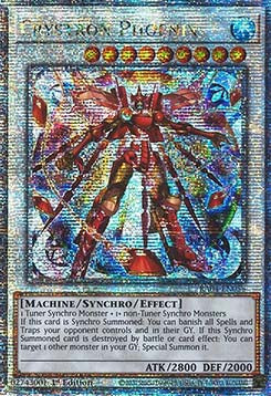 Crystron Phoenix (V.5 - Quarter Century Secret Rare)