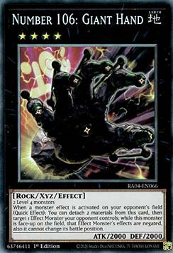 Number 106: Giant Hand (V.6 - Collectors Rare)