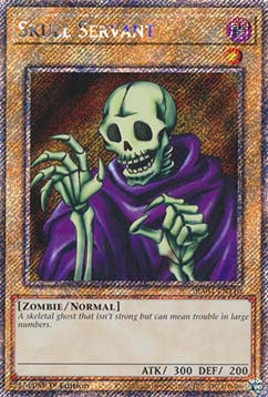 Skull Servant (V.1 - Platinum Secret Rare)