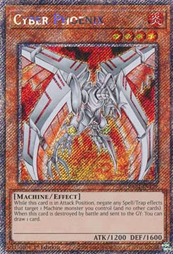 Cyber Phoenix (V.1 - Platinum Secret Rare)
