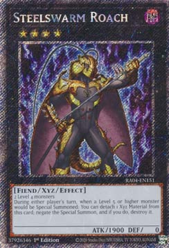 Steelswarm Roach (V.1 - Platinum Secret Rare)