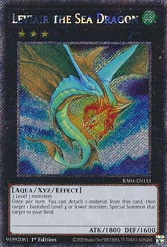 Leviair the Sea Dragon (V.1 - Platinum Secret Rare)