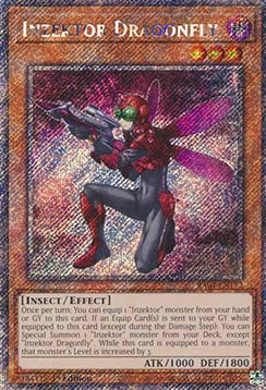Inzektor Dragonfly (V.1 - Platinum Secret Rare)