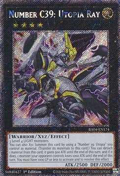 Number C39: Utopia Ray (V.1 - Platinum Secret Rare)