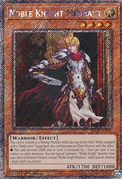 Noble Knight Medraut (V.1 - Platinum Secret Rare)