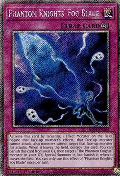 Phantom Knights' Fog Blade (V.1 - Platinum Secret Rare)