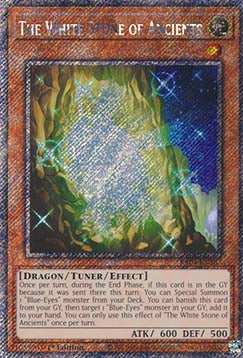 The White Stone of Ancients (V.1 - Platinum Secret Rare)