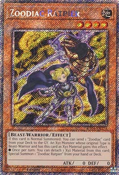 Zoodiac Ratpier (V.1 - Platinum Secret Rare)