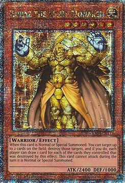 Kuraz the Light Monarch (V.2 - Quarter Century Secret Rare)