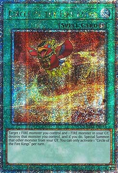 Circle of the Fire Kings (V.2 - Quarter Century Secret Rare)