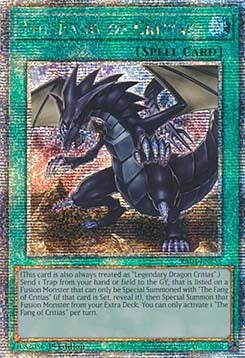 The Fang of Critias (V.2 - Quarter Century Secret Rare)