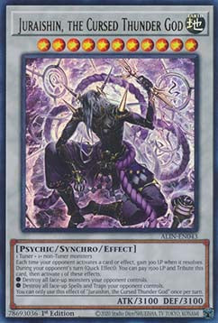Juraishin, the Cursed Thunder God (V.1 - Ultra Rare)