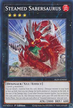 Steamed Sabersaurus