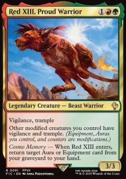Red XIII, Proud Warrior