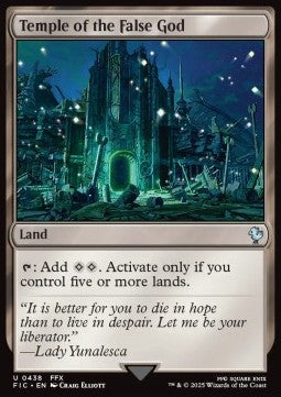 Temple of the False God