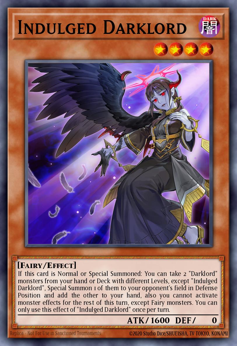 ROTD-EN024 - Indulged Darklord - Common - Effect Monster - Rise of the Duelist