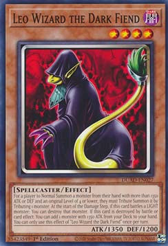 Leo Wizard the Dark Fiend