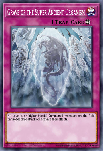 EN077 - Grave of the Super Ancient Organism RA03-EN077 - Ultimate Rare -