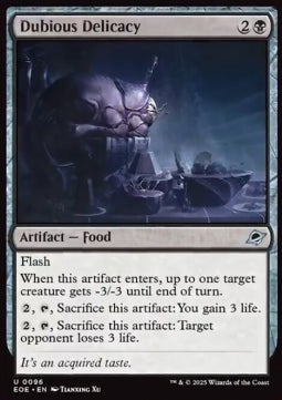 Dubious Delicacy