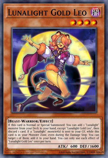 LAVD-ENL11 - Lunalight Gold Leo - Common - Legendary Arc-V Decks
