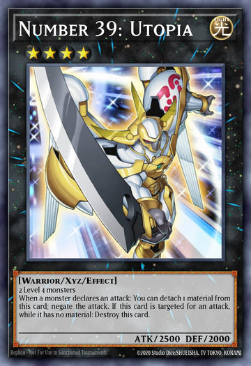 EN104 - DUPO-EN104-Number 39: Utopia-Ultra Rare-Effect Xyz Monster-1st-Edition-Duel Power