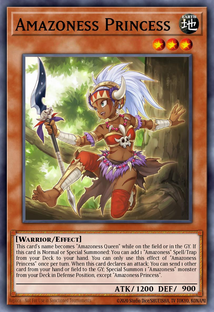 EN022 - LDS1-EN022 - Amazoness Princess - Common - Effect Monster - Legendary Duelists Season 1
