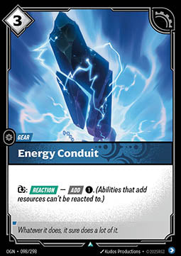 Energy Conduit