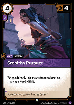 Stealthy Pursuer