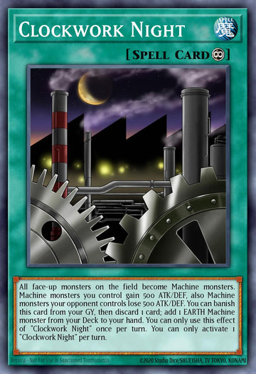 EN071 - Clockwork Night RA03-EN071 - - Ultimate Rare - -