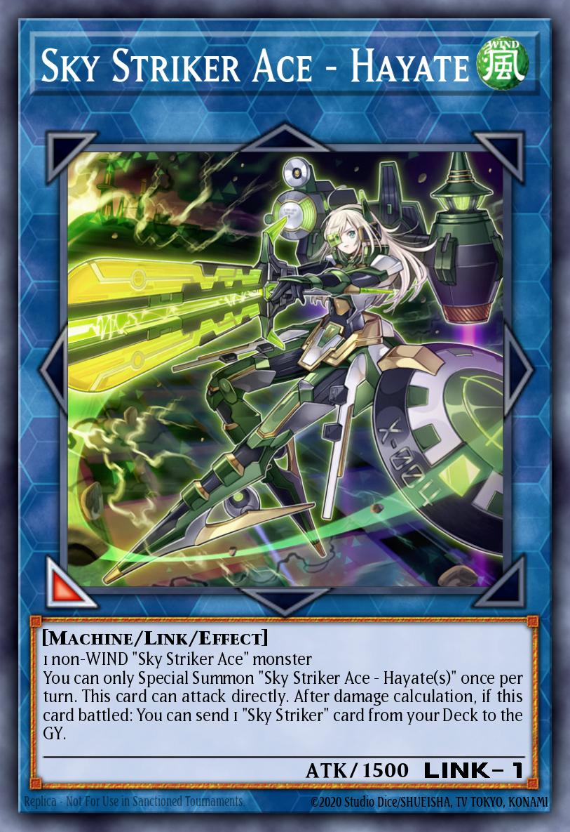 EN002 - OP10-PT002 - Sky Striker Ace - Hayate - Ultimate Rare - PORTUGUESE