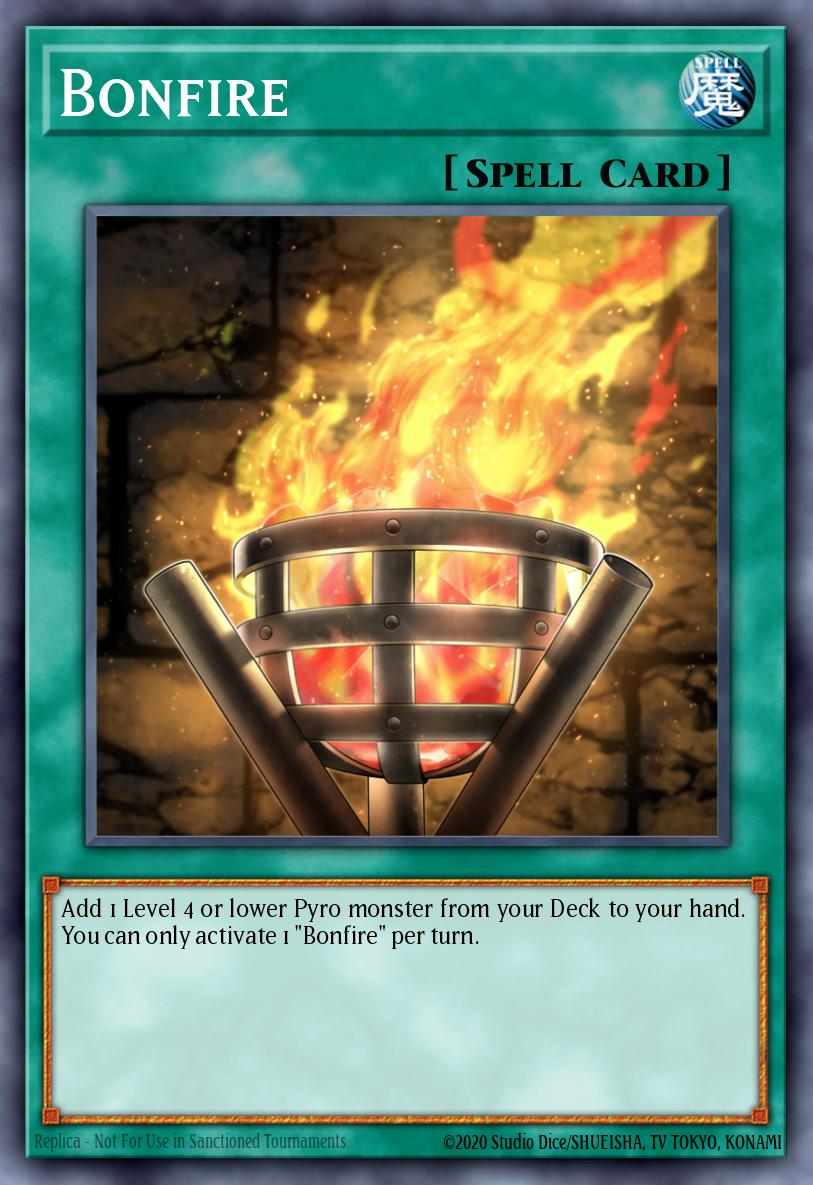 EN073 - Bonfire RA03-EN073 - - Ultimate Rare - -