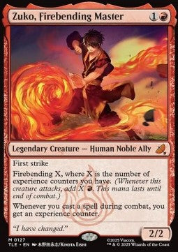 Zuko, Firebending Master (V.1)