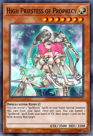 EN081 - DUPO-EN081 - High Priestess of Prophecy - Ultra Rare - Effect Monster - 1st-Edition - Duel Power