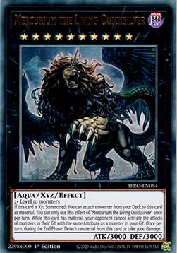 Mercurium the Living Quicksilver (V.1 - Ultra Rare)