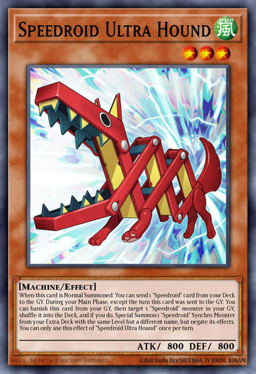 LAVD-ENS12 - Speedroid Ultra Hound - Common - Legendary Arc-V Decks