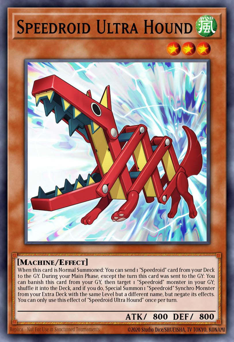 LAVD-ENS12 - Speedroid Ultra Hound - Common - Legendary Arc-V Decks