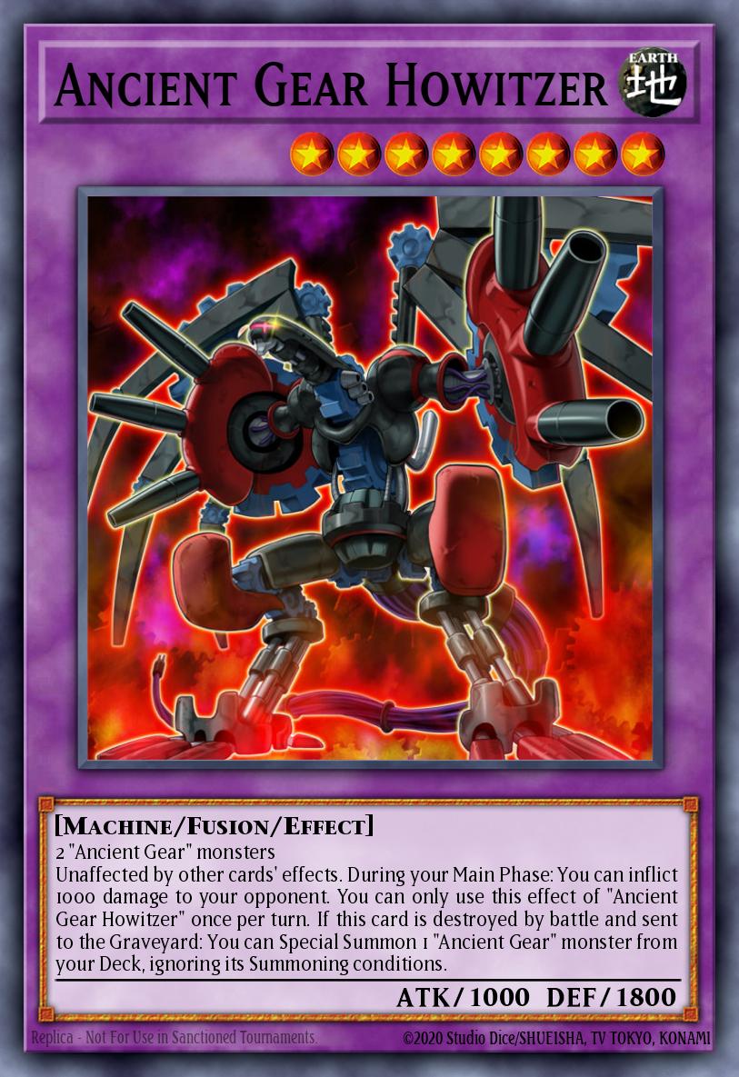 EN035 - Ancient Gear Howitzer RA03-EN035 - - Ultimate Rare - -