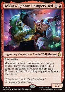 Tokka & Rahzar, Unsupervised