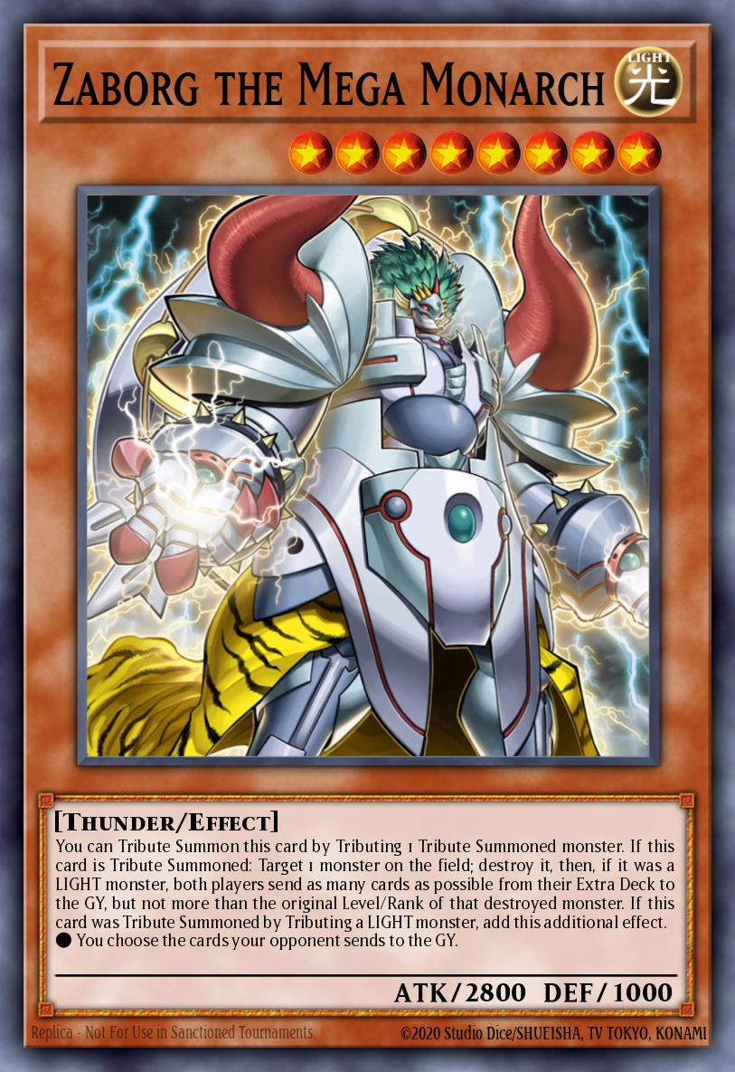 EN079 - DUPO-EN079 - Zaborg the Mega Monarch - Ultra Rare - Effect Monster - 1st-Edition - Duel Power